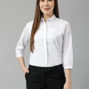 white stylish women shirt